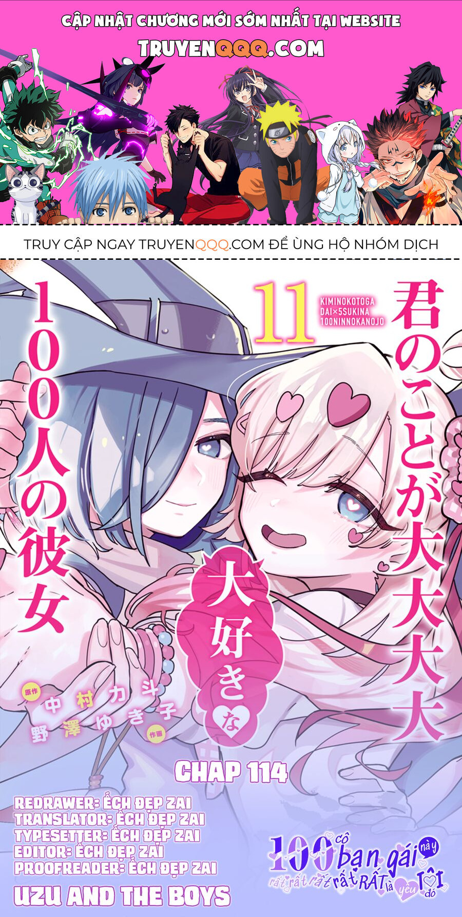100 Cô Bạn Gái Này Rất, Rất, Rất, Rất, Rất Là Yêu Tôi Đó Chap 114 - Next Chap 115