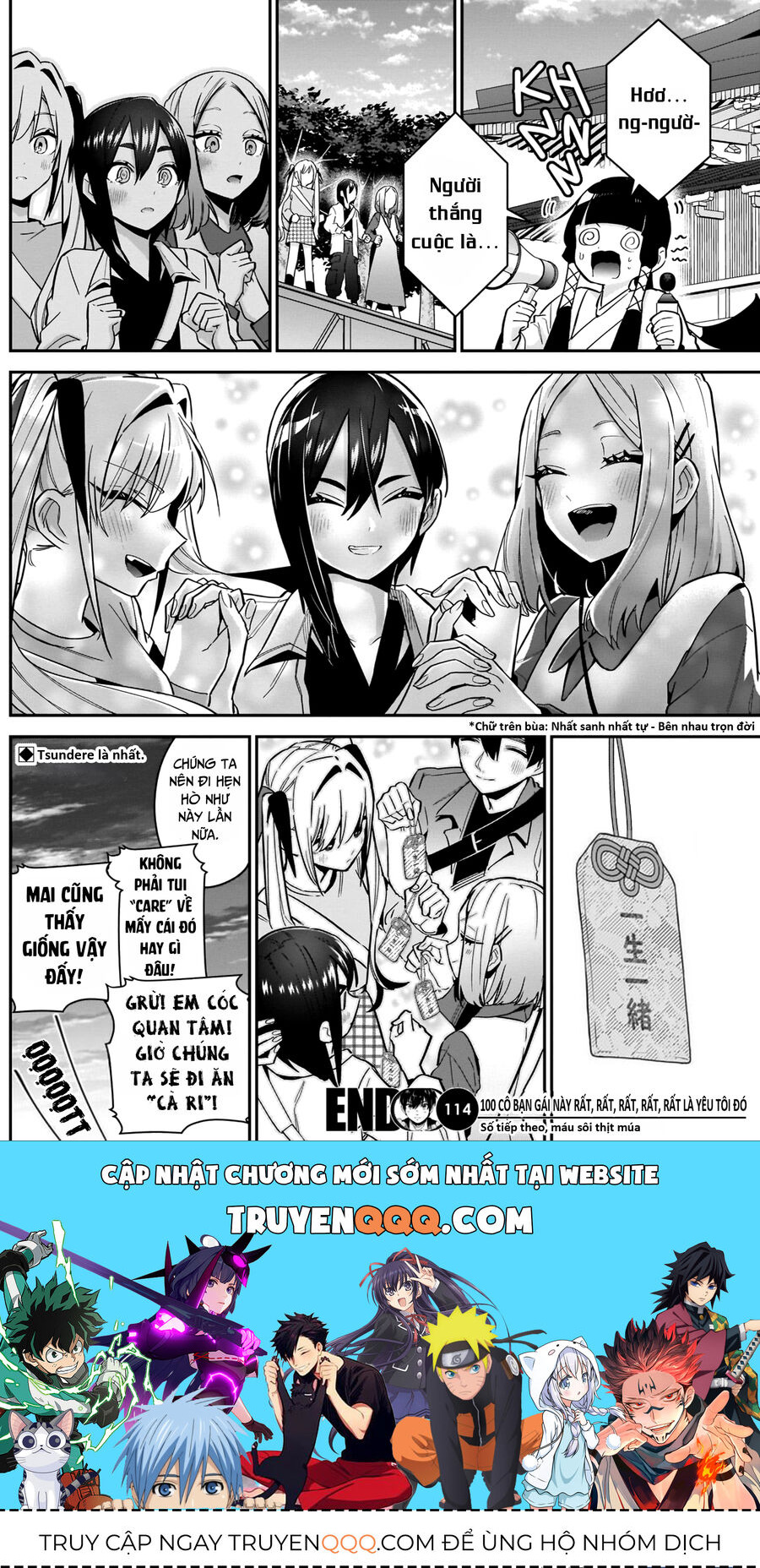 100 Cô Bạn Gái Này Rất, Rất, Rất, Rất, Rất Là Yêu Tôi Đó Chap 114 - Next Chap 115