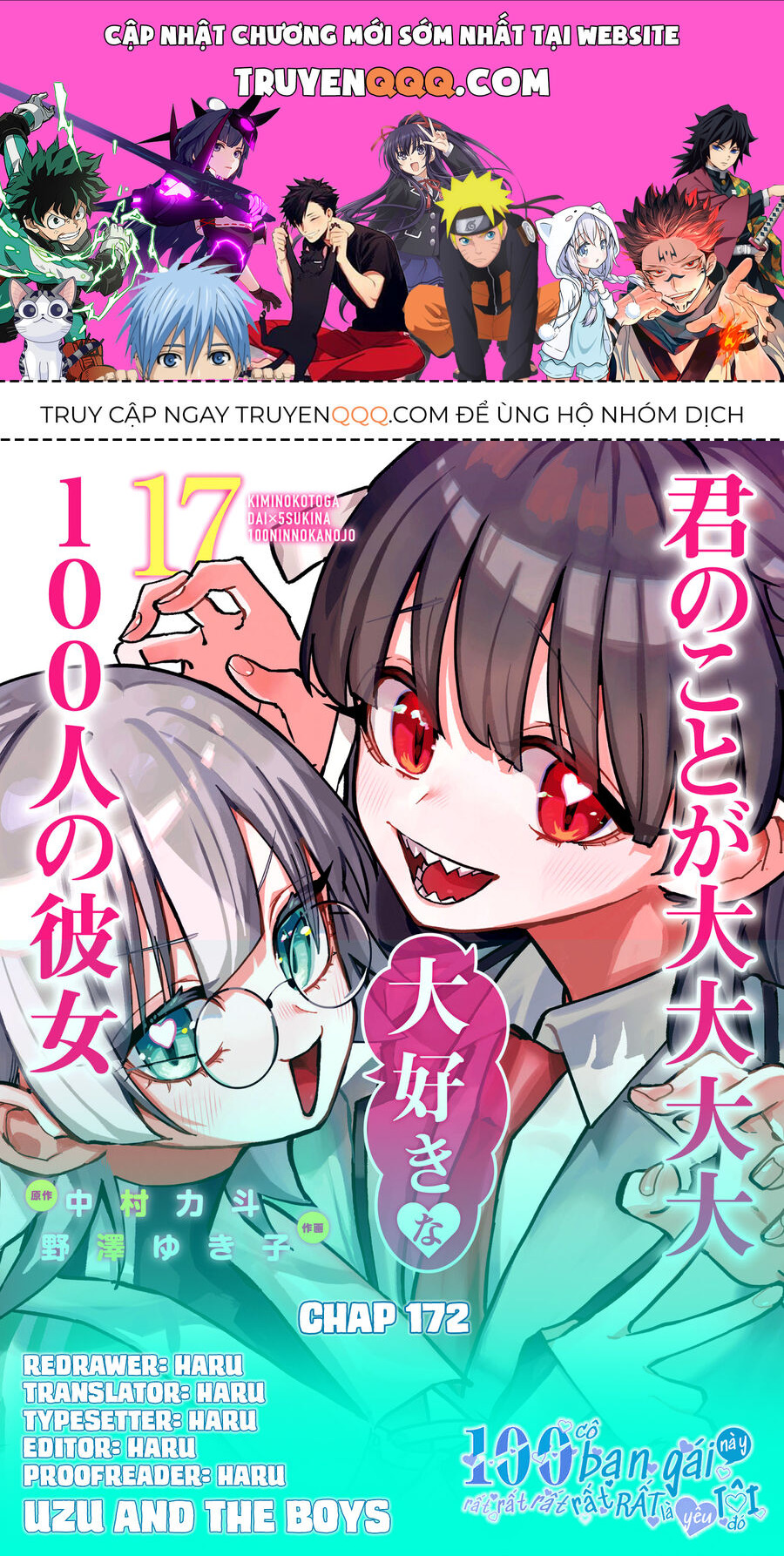 100 Cô Bạn Gái Này Rất, Rất, Rất, Rất, Rất Là Yêu Tôi Đó Chap 172 - Next Chap 173