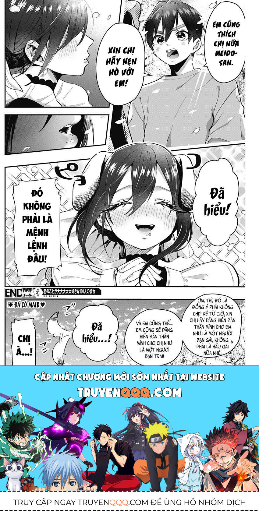 100 Cô Bạn Gái Này Rất, Rất, Rất, Rất, Rất Là Yêu Tôi Đó Chap 31 - Next Chap 32