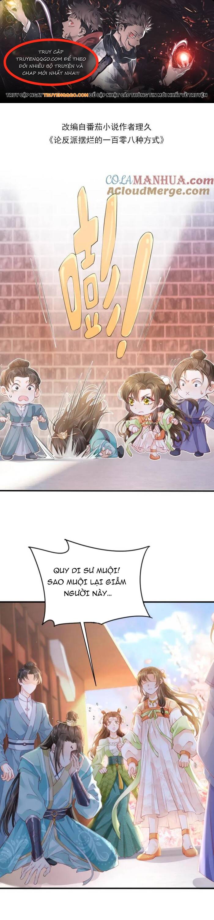 108 Cách Làm Phản Diện Bỏ Mặc Tất Cả Chap 3 - Next Chap 4