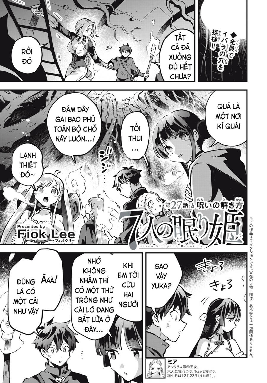 7 Nàng Công Chúa Ngủ Say Chap 27 - Next Chap 28