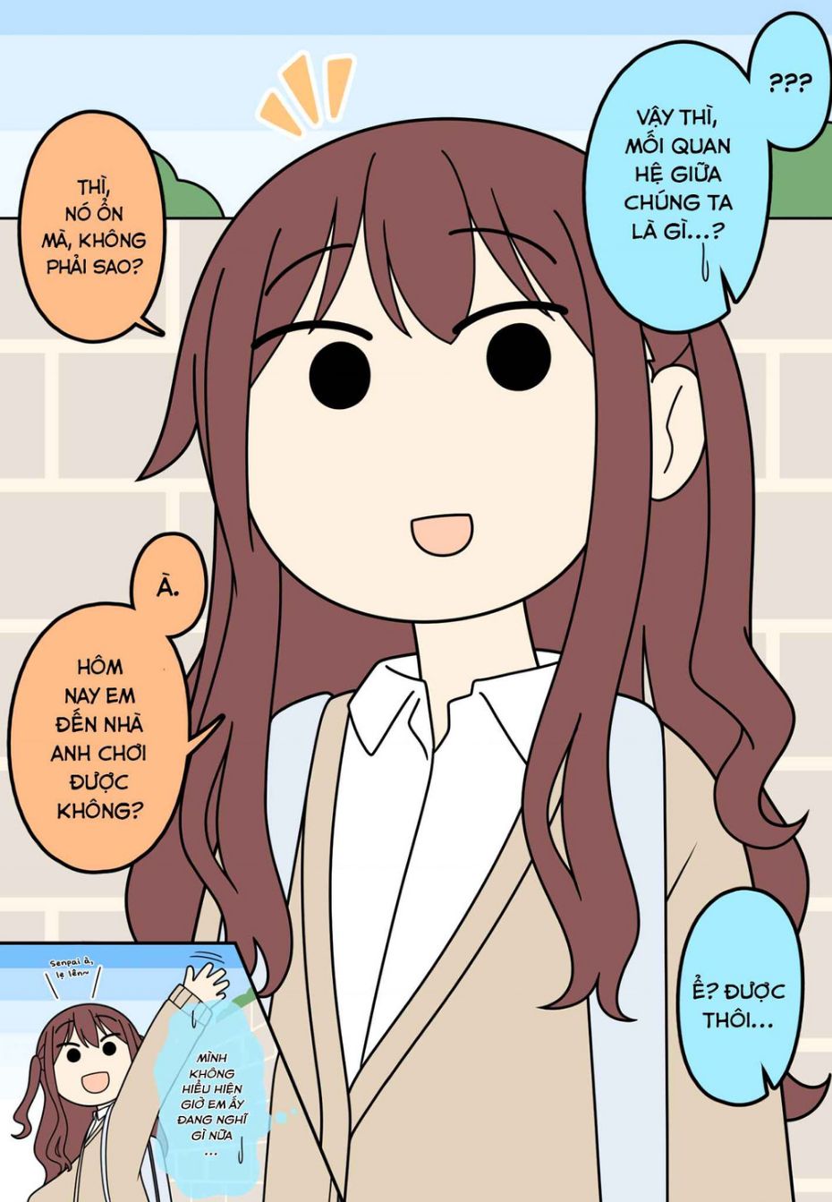 A Senpai And A Kouhai Who Are Not Dating Chap 2 - Next Chap 3