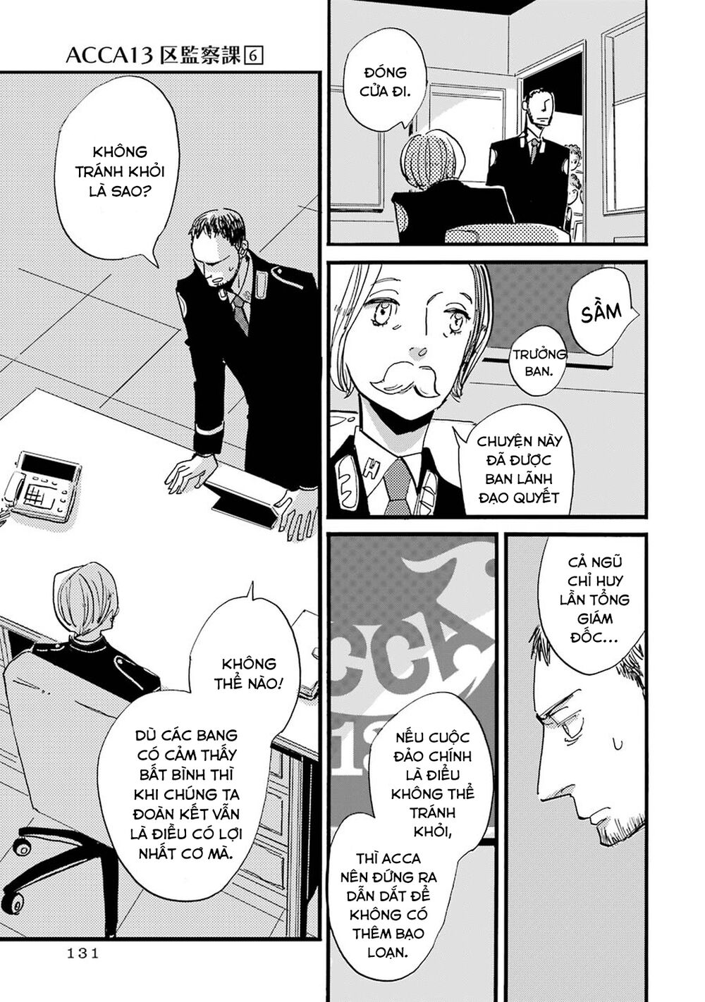 Acca - Cục Thanh Tra 13 Bang Chap 35 - Next Chap 36
