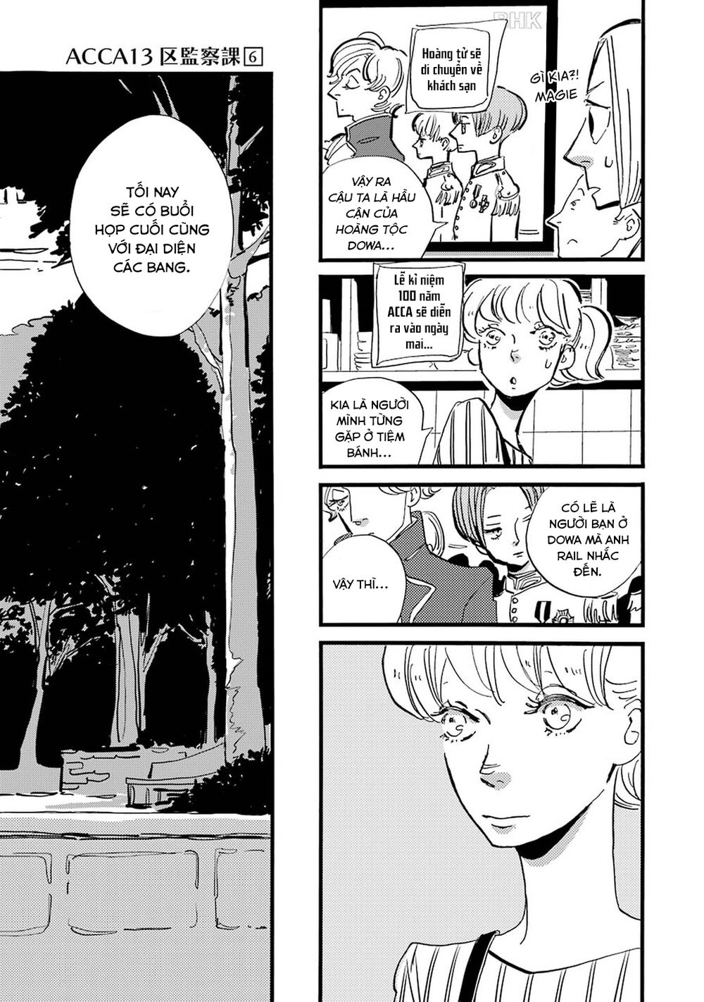 Acca - Cục Thanh Tra 13 Bang Chap 35 - Next Chap 36