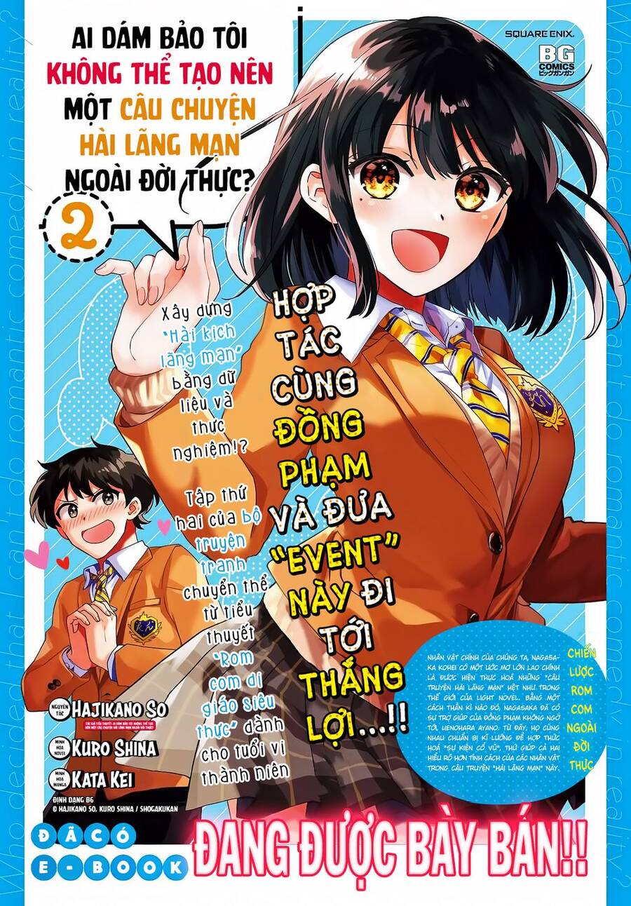 Ai Dám Bảo Tôi Không Thể Tạo Nên Một Câu Chuyện Hài Lãng Mạn Ngoài Đời Thực? Chap 10 - Next Chap 11