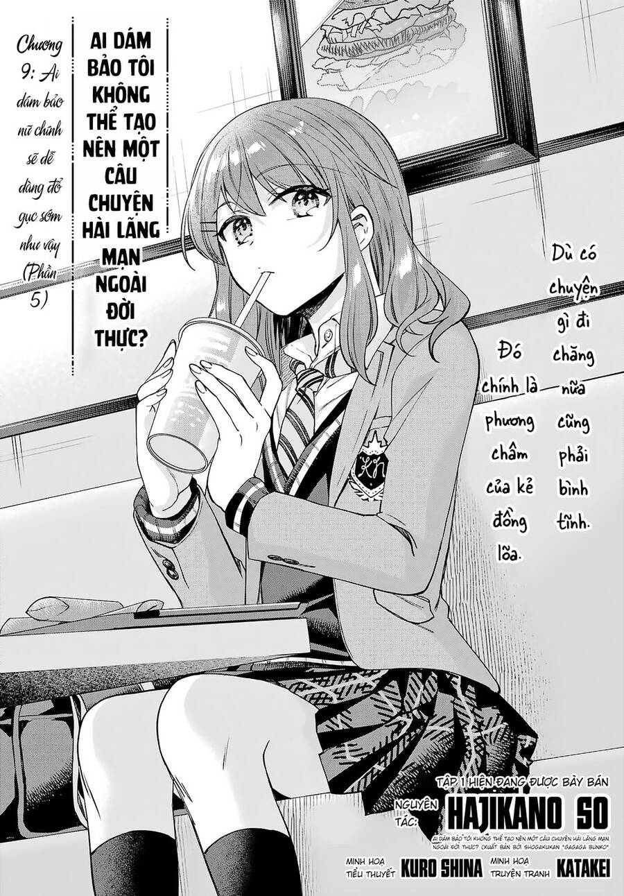 Ai Dám Bảo Tôi Không Thể Tạo Nên Một Câu Chuyện Hài Lãng Mạn Ngoài Đời Thực? Chap 9 - Next Chap 10