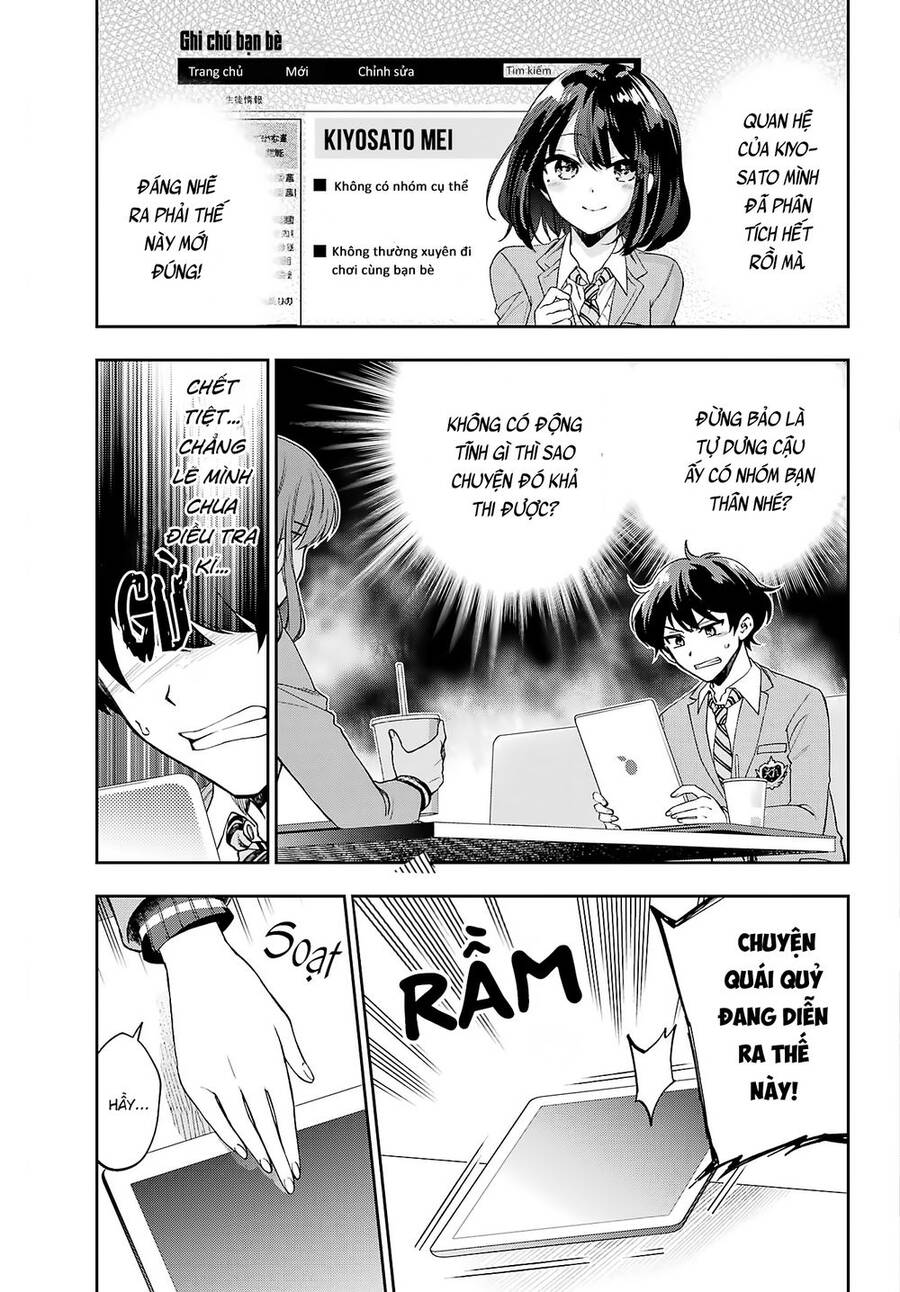Ai Dám Bảo Tôi Không Thể Tạo Nên Một Câu Chuyện Hài Lãng Mạn Ngoài Đời Thực? Chap 9 - Next Chap 10