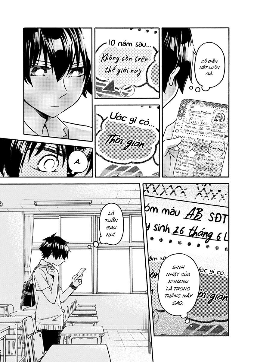 Aizawa Koharu Wa Shi Ni Isogu Chap 4 - Next Chap 5