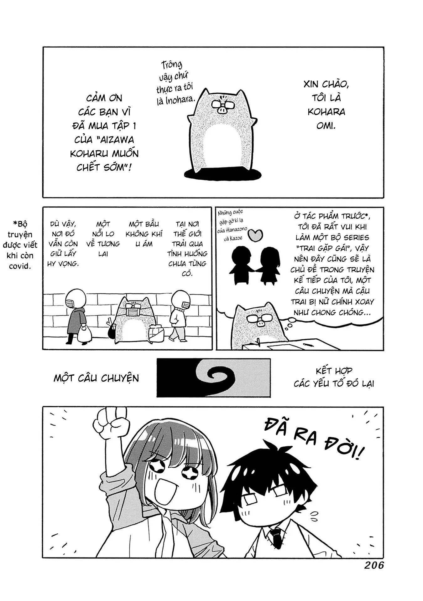 Aizawa Koharu Wa Shi Ni Isogu Chap 6 - Next Chap 7