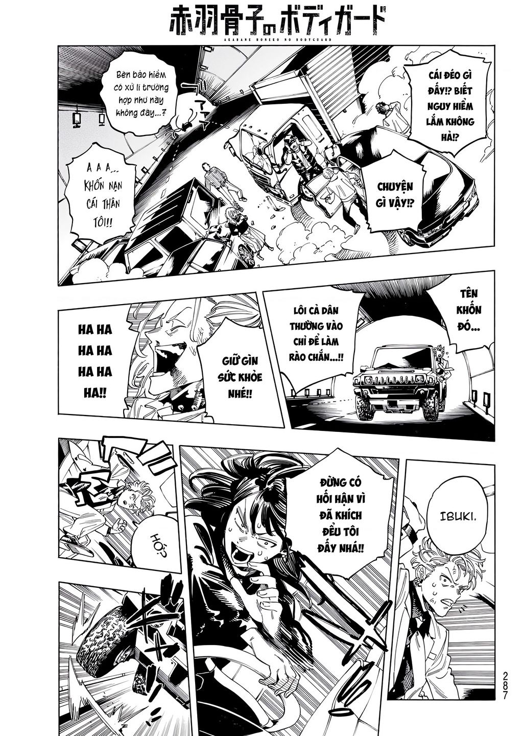 Akabane Honeko No Bodyguard Chap 31 - Next Chap 32