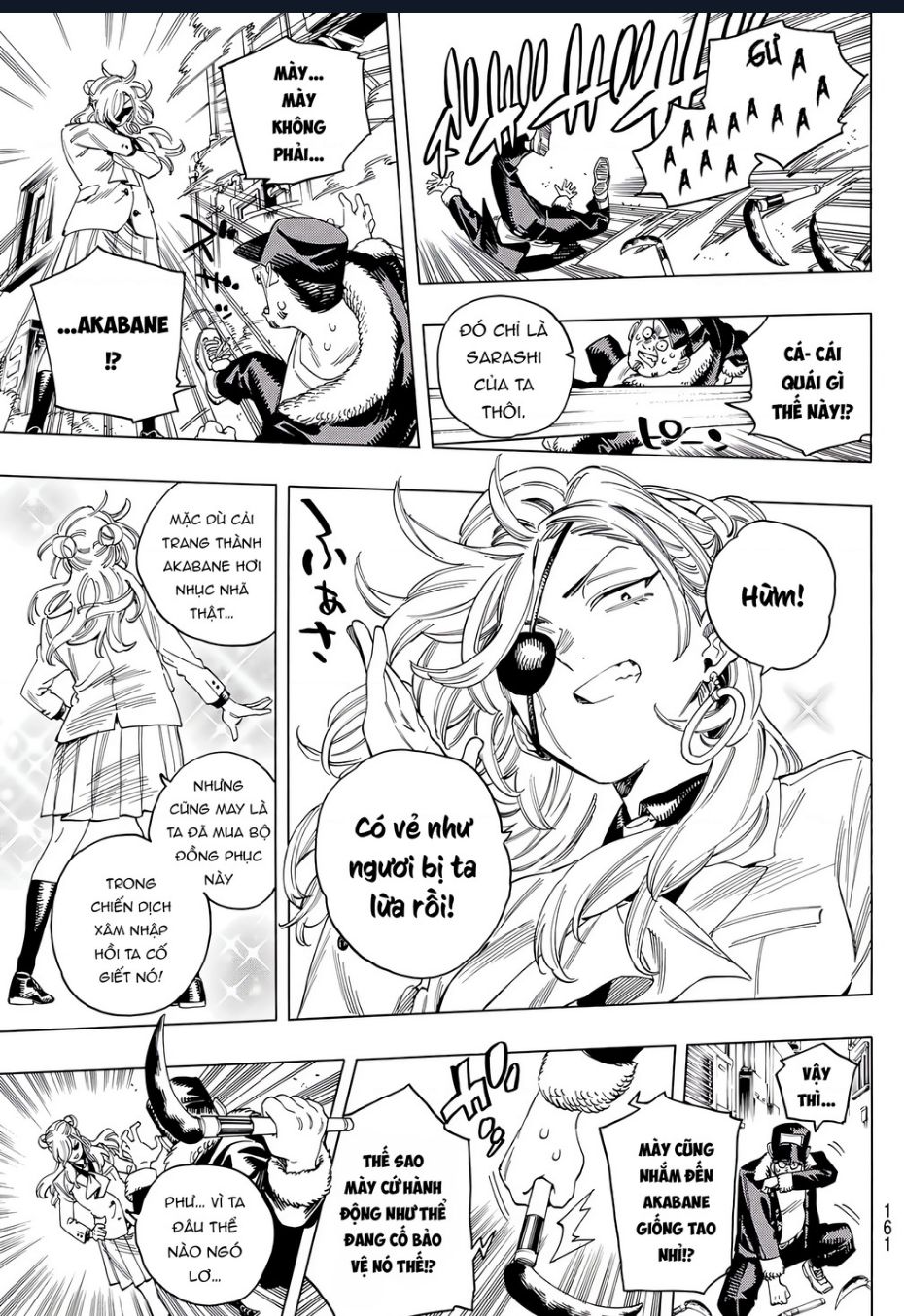 Akabane Honeko No Bodyguard Chap 345 - Next Chap 346