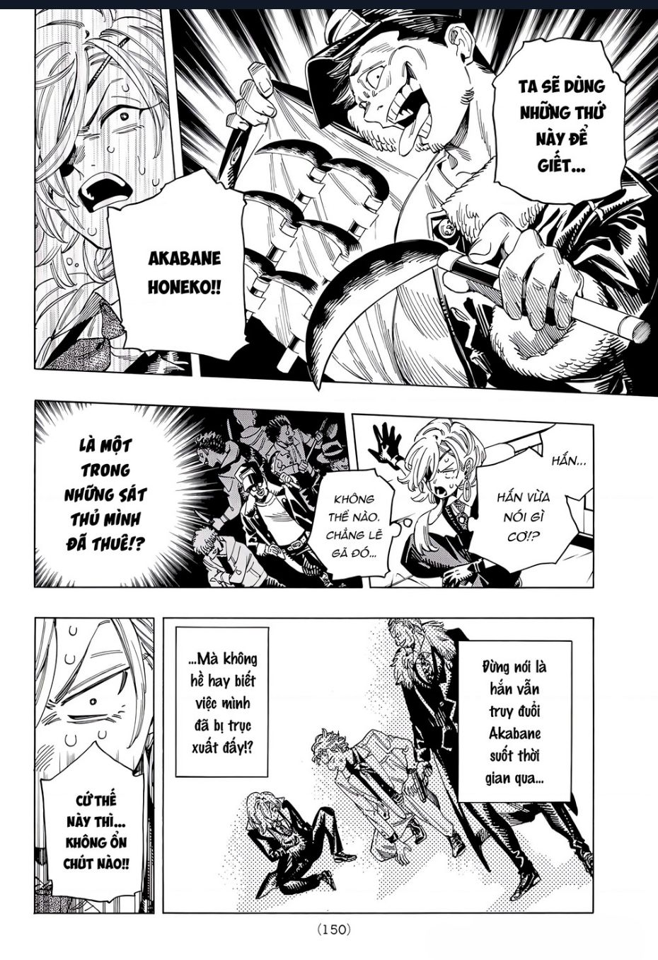Akabane Honeko No Bodyguard Chap 345 - Next Chap 346