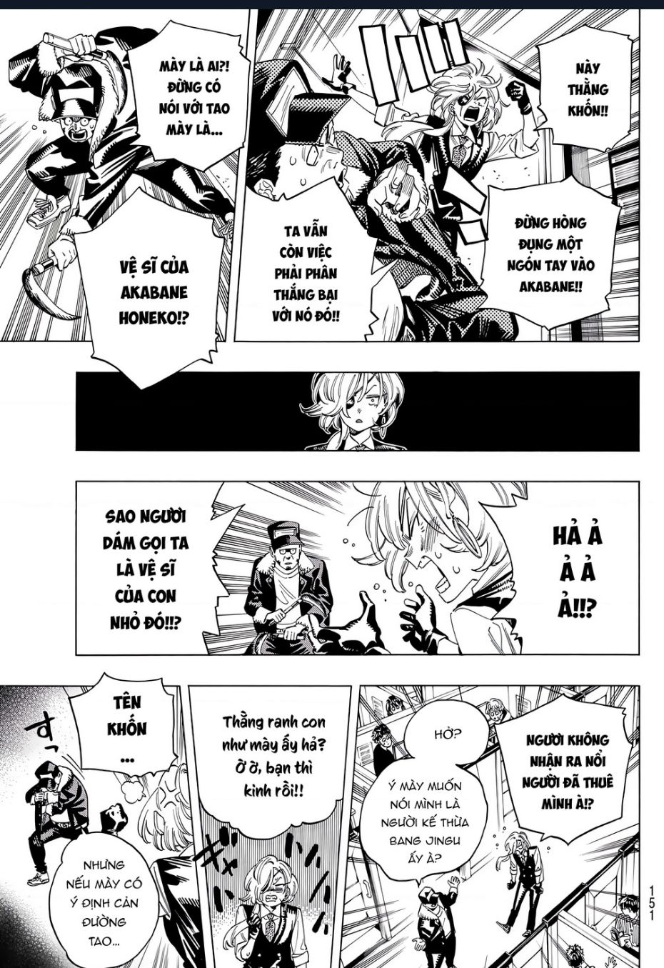 Akabane Honeko No Bodyguard Chap 345 - Next Chap 346