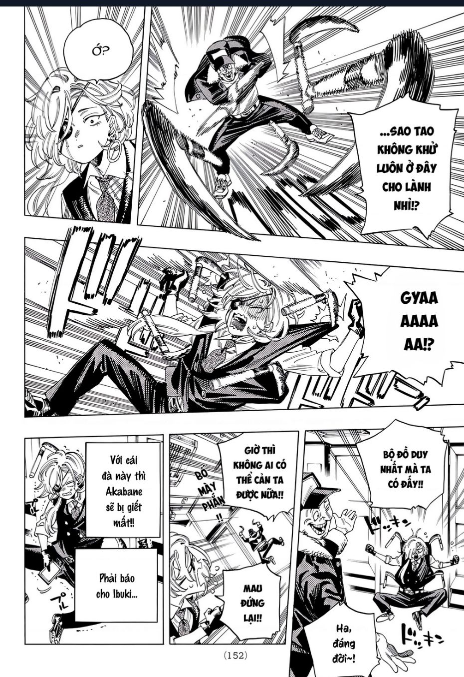 Akabane Honeko No Bodyguard Chap 345 - Next Chap 346