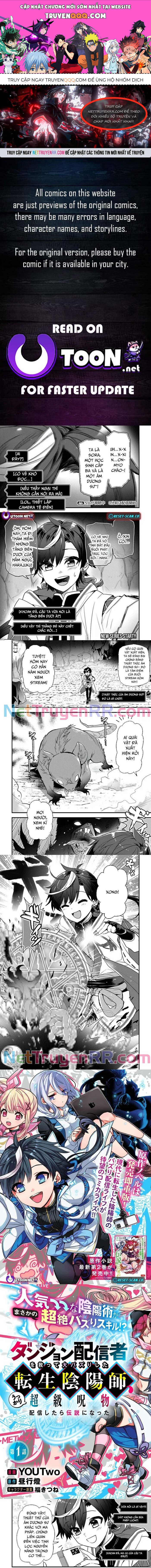 Âm Dương Sư Chuyển Sinh Trở Thành Streamer Huyền Thoại Chap 1 - Next Chap 2