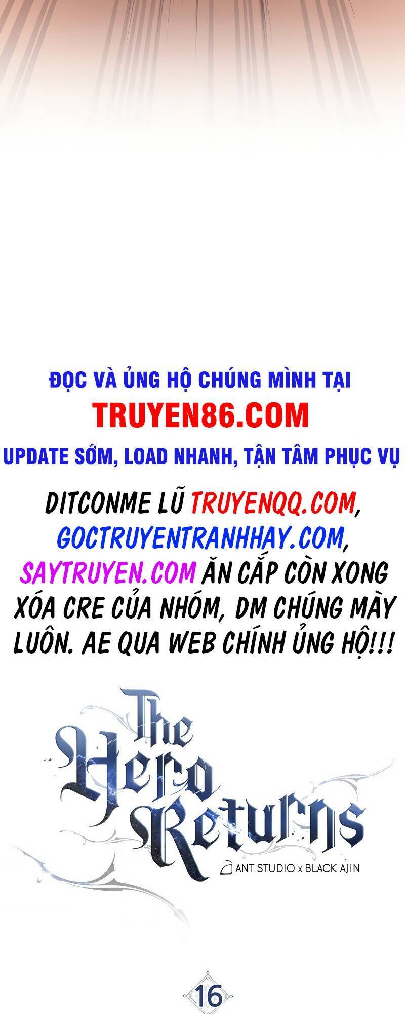 Anh Hùng Trở Về Chap 16 - Next Chap 17