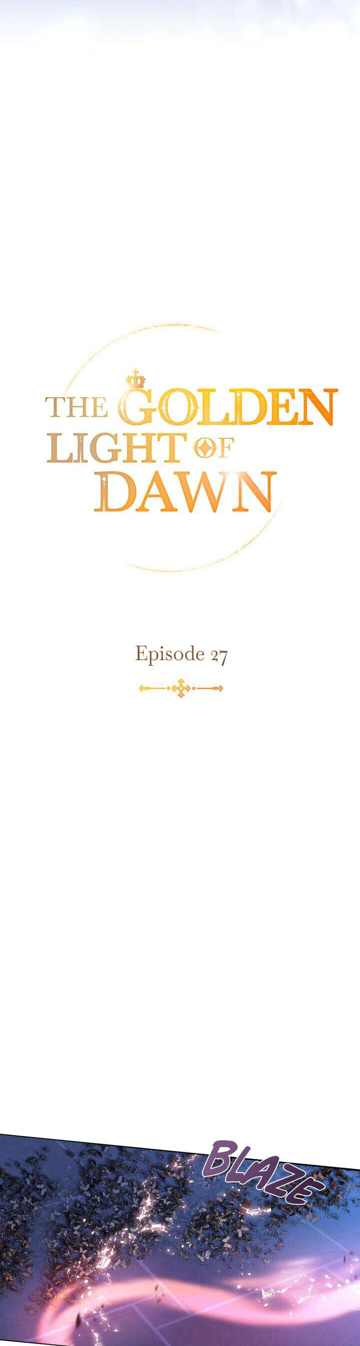 Ánh Sáng Vàng Của Bình Minh Chap 27 - Next Chap 28