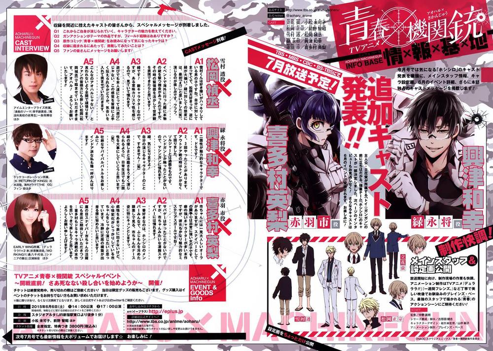 Aoharu X Kikanjuu Chap 29 - Next Chap 30