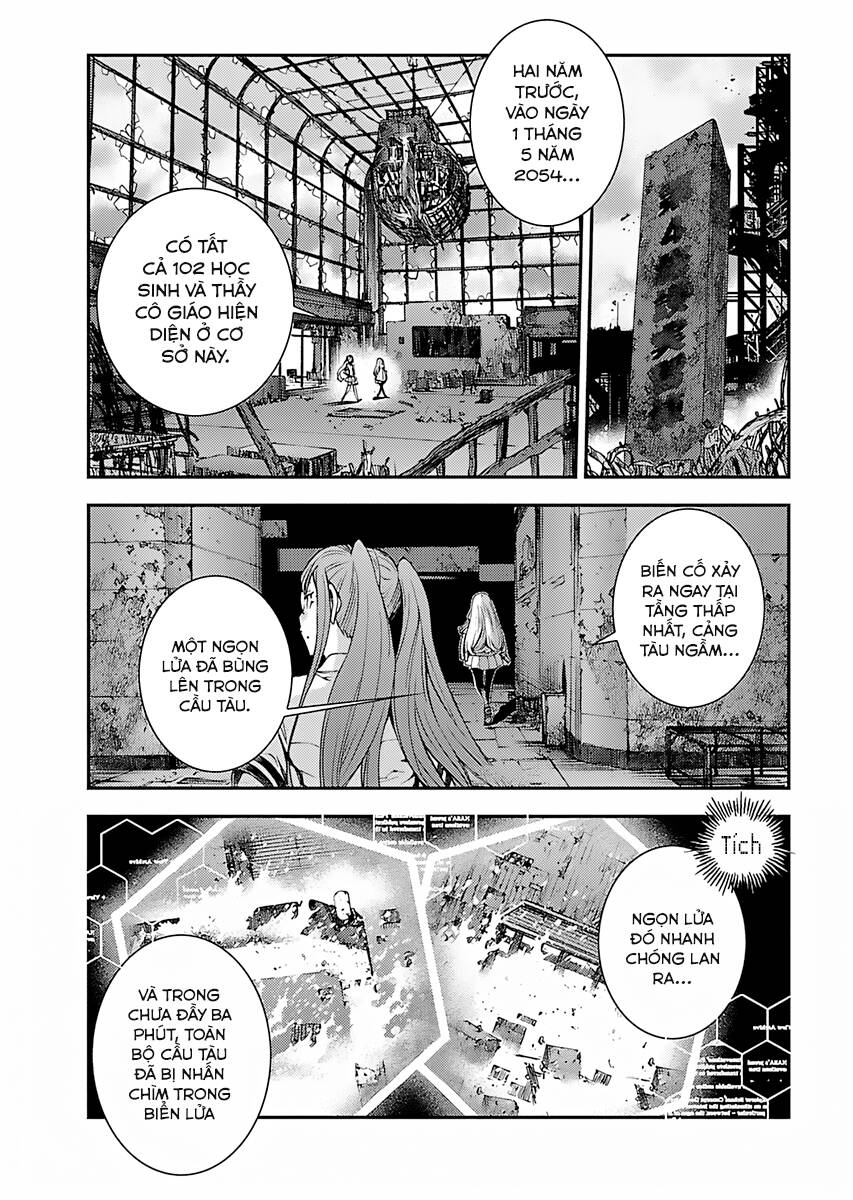 Aoki Hagane No Arpeggio Chap 100 - Next Chap 101