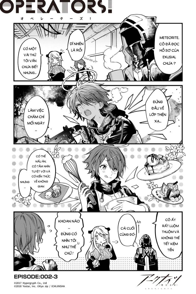 Arknight: Operators ! Chap 2 - Next Chap 3