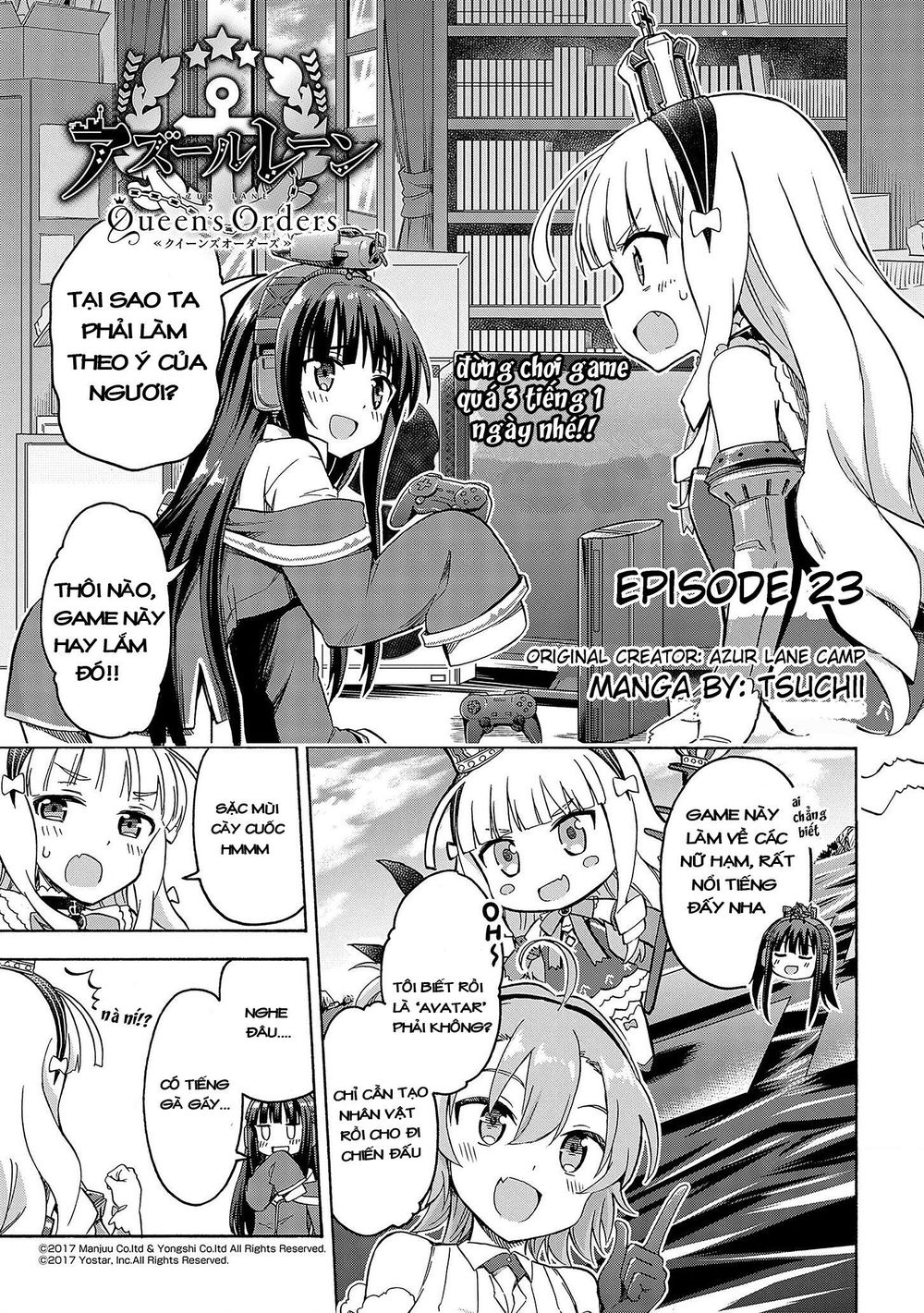 Azur Lane: Queen Order Chap 23 - Next Chap 24