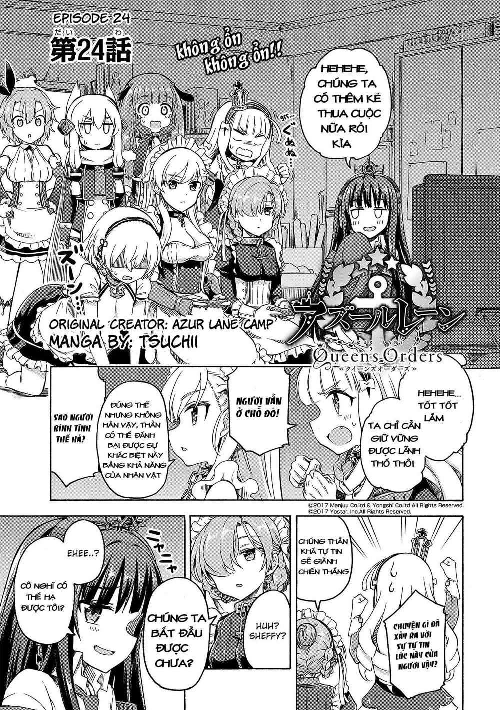 Azur Lane: Queen Order Chap 24 - Next Chap 25
