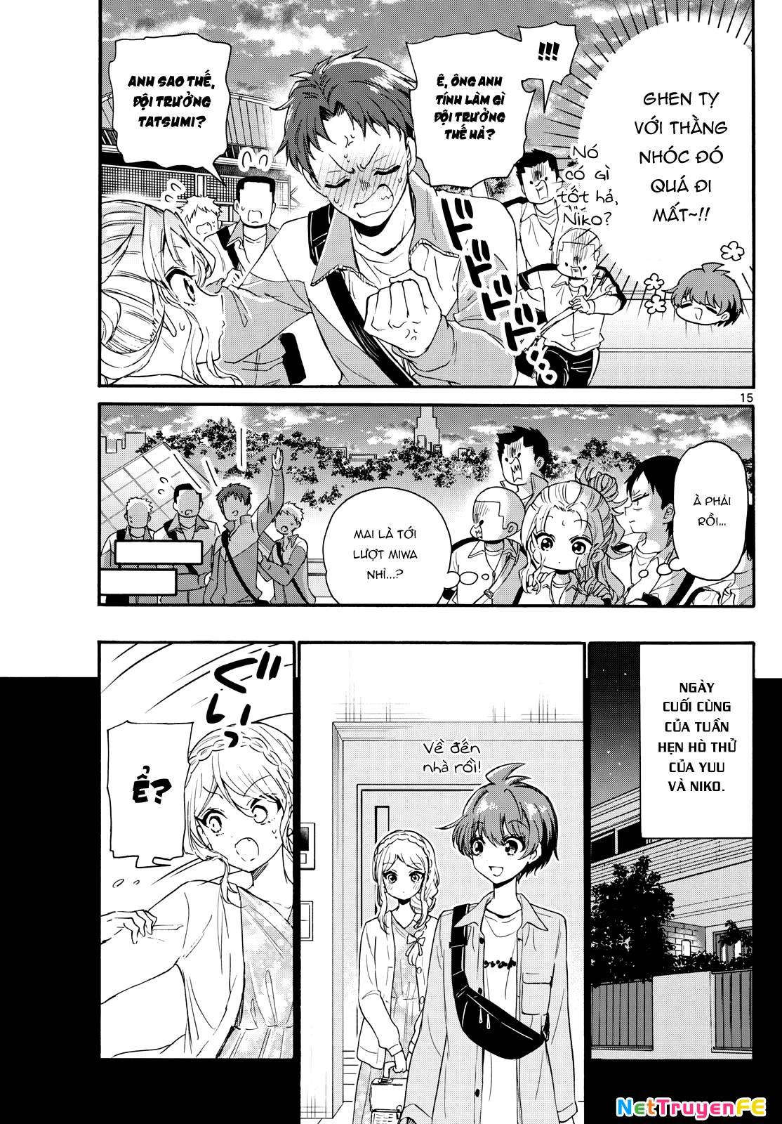 Ba Chị Em Nhà Mikadono Dễ Đối Phó Thật Đấy Chap 134 - Next Chap 135