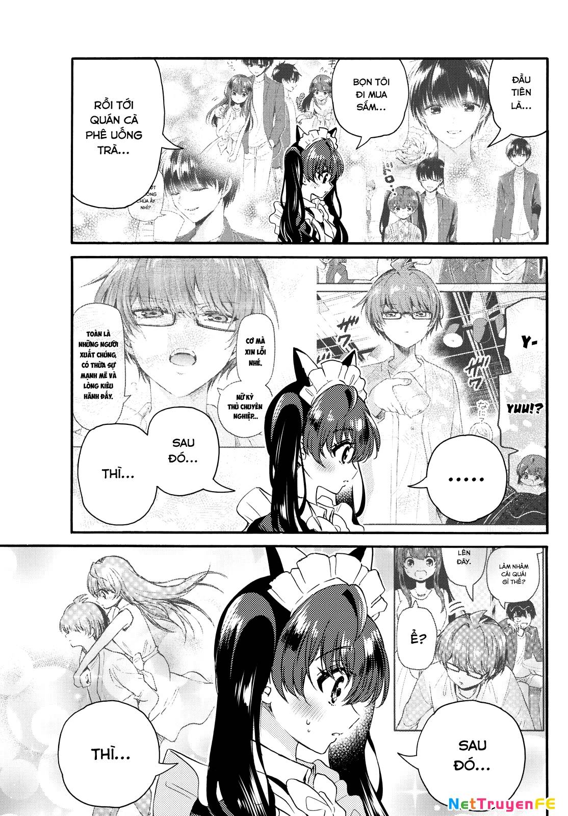 Ba Chị Em Nhà Mikadono Dễ Đối Phó Thật Đấy Chap 135 - Next Chap 136
