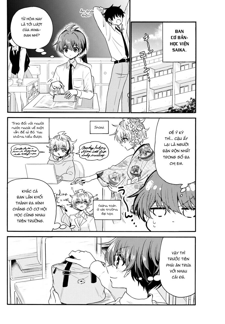 Ba Chị Em Nhà Mikadono Dễ Đối Phó Thật Đấy Chap 136 - Next Chap 137