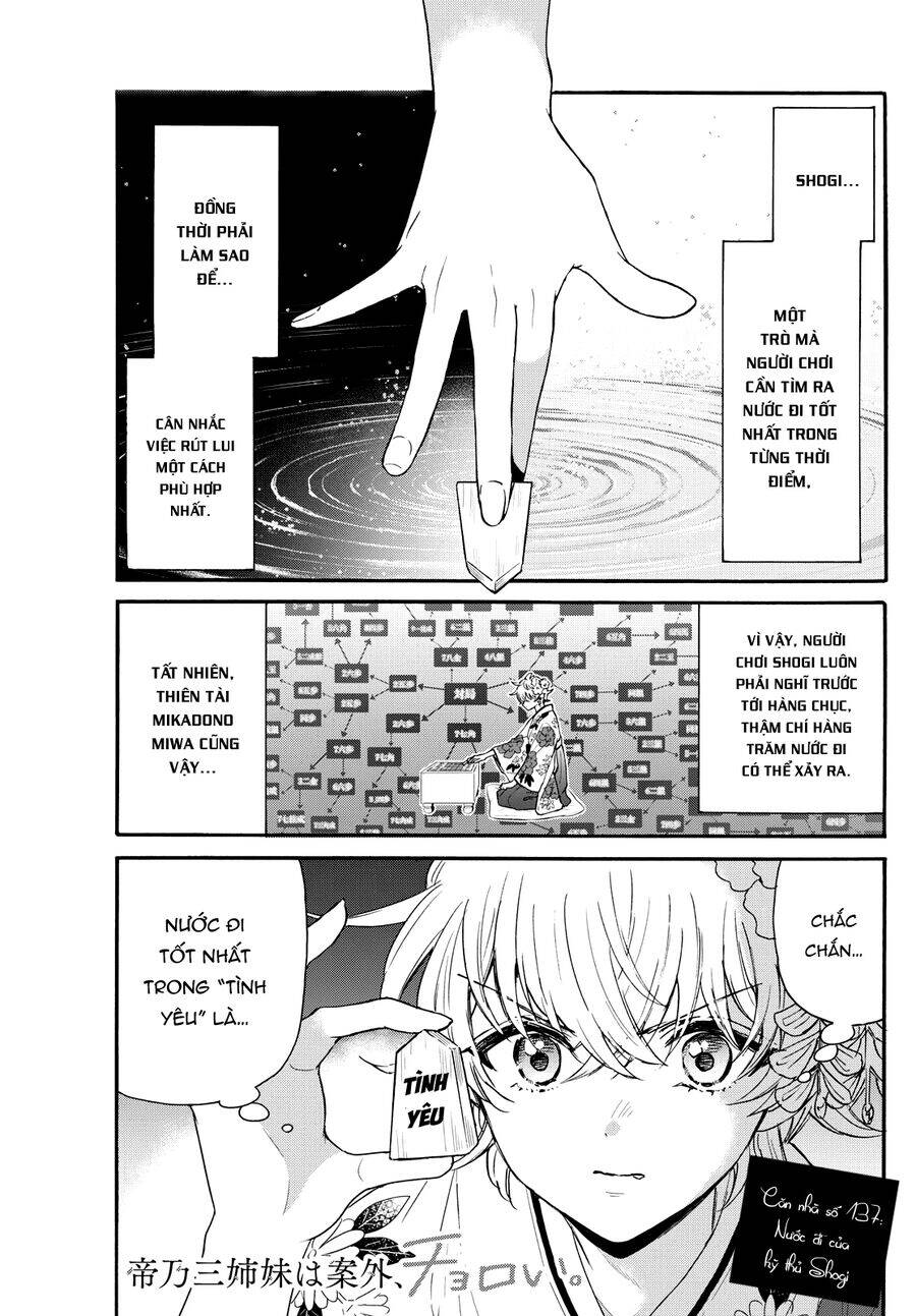Ba Chị Em Nhà Mikadono Dễ Đối Phó Thật Đấy Chap 137 - Next Chap 138