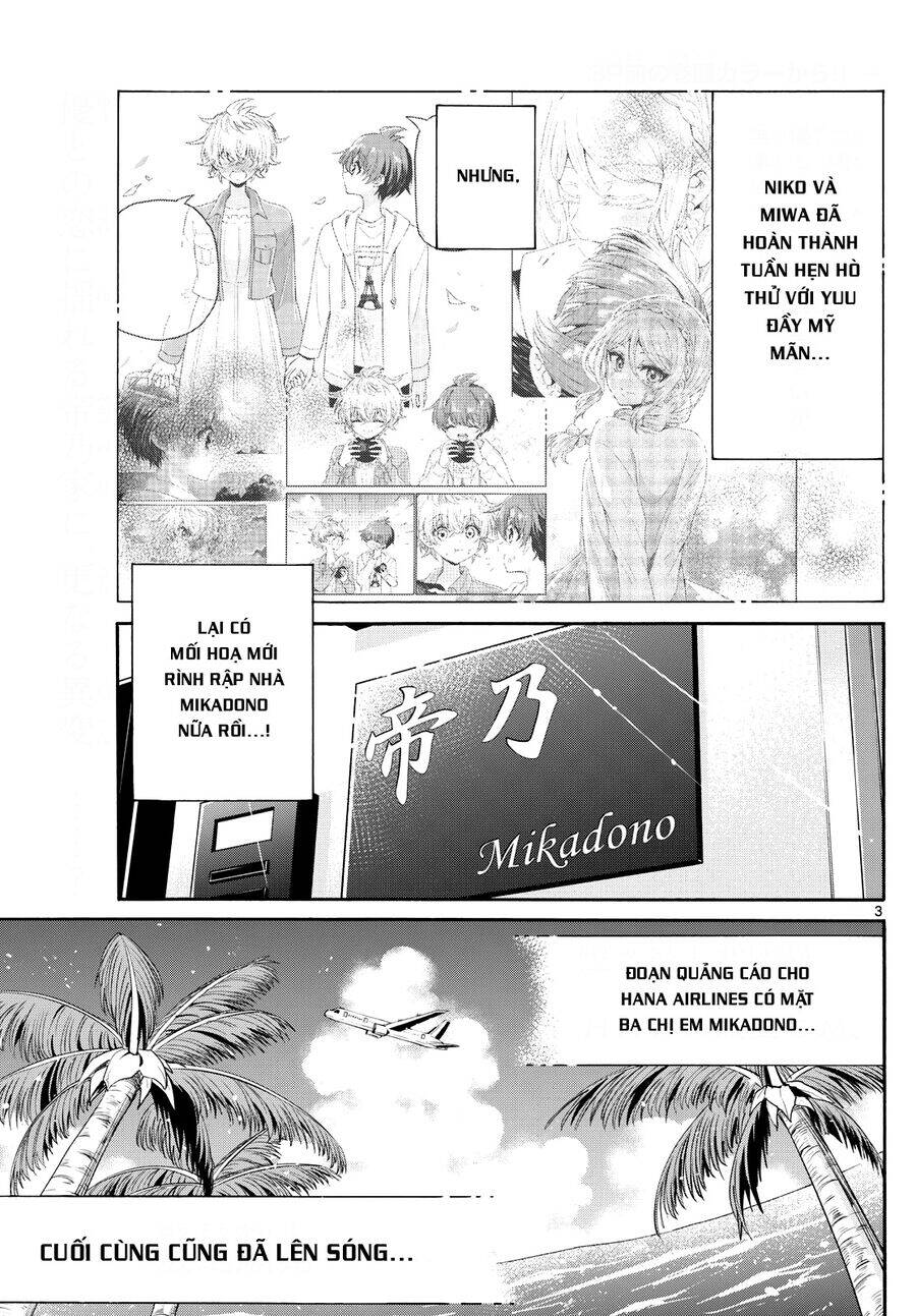 Ba Chị Em Nhà Mikadono Dễ Đối Phó Thật Đấy Chap 141 - Next Chap 142