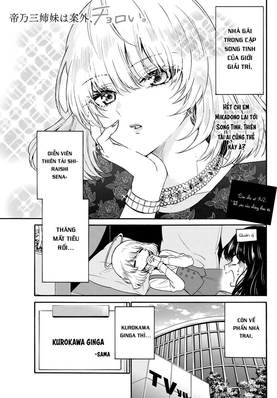 Ba Chị Em Nhà Mikadono Dễ Đối Phó Thật Đấy Chap 143 - Next Chap 144