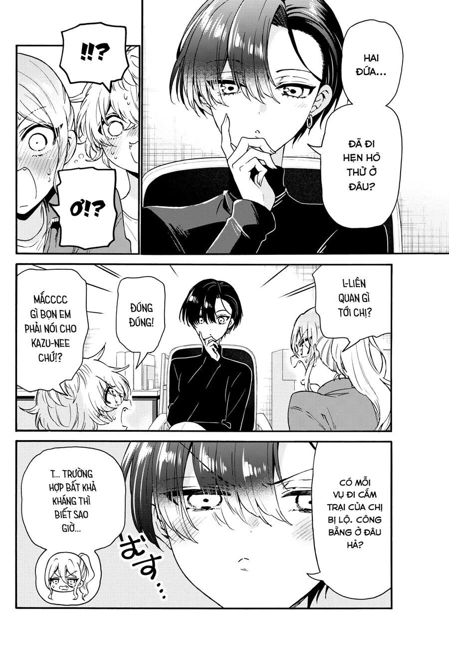 Ba Chị Em Nhà Mikadono Dễ Đối Phó Thật Đấy Chap 154 - Next Chap 155