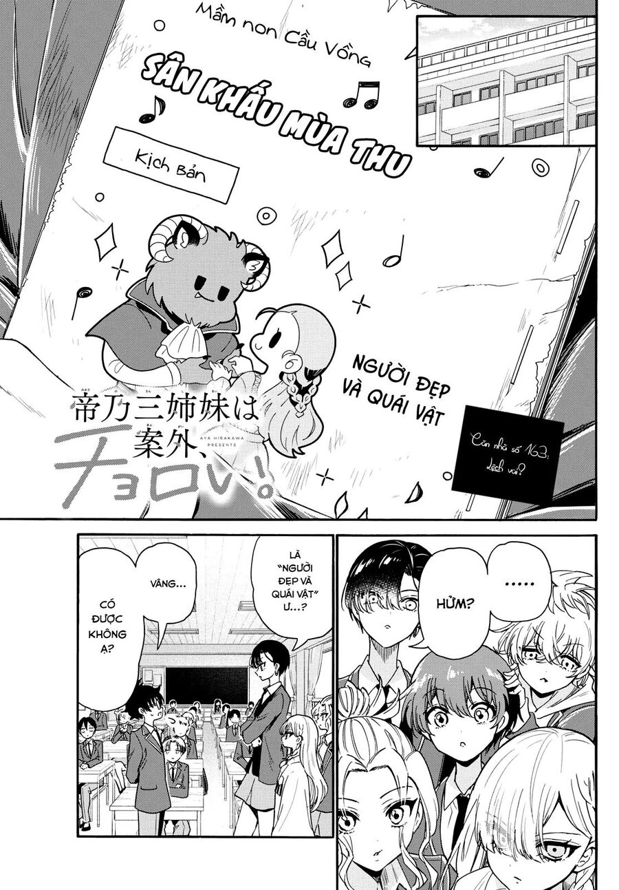 Ba Chị Em Nhà Mikadono Dễ Đối Phó Thật Đấy Chap 163 - Next Chap 164