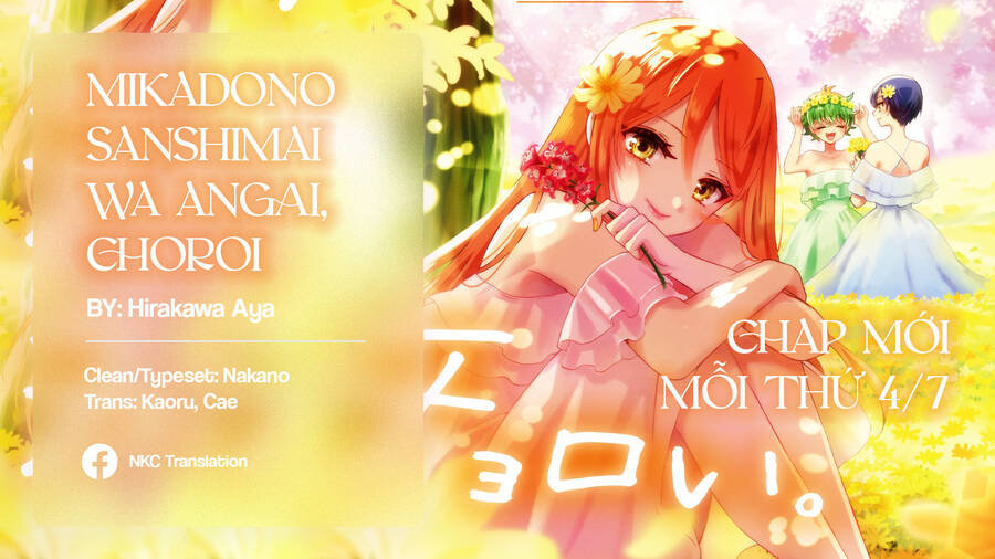 Ba Chị Em Nhà Mikadono Dễ Đối Phó Thật Đấy Chap 165 - Next Chap 166