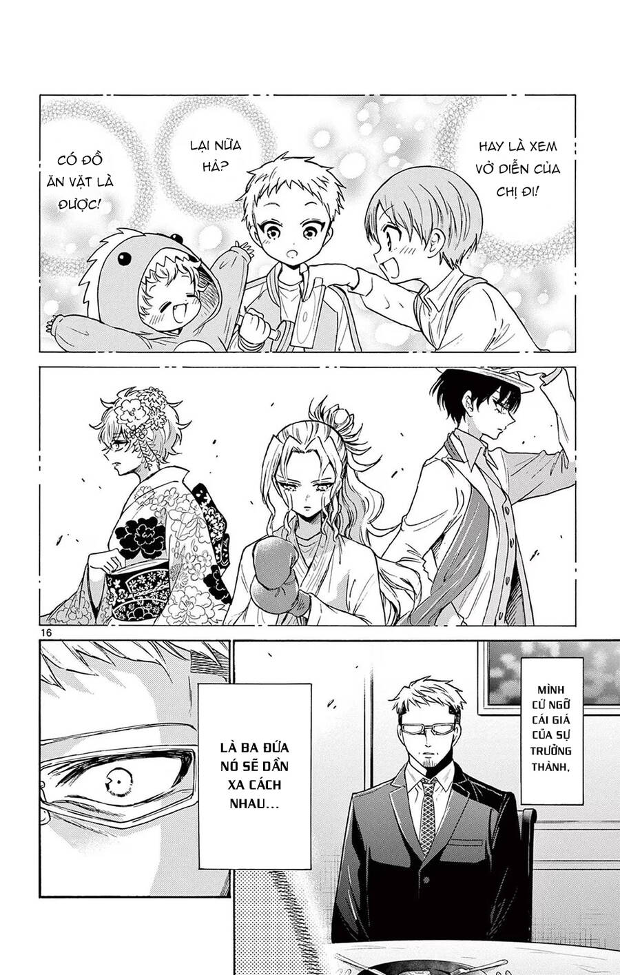 Ba Chị Em Nhà Mikadono Dễ Đối Phó Thật Đấy Chap 55 - Next Chap 56