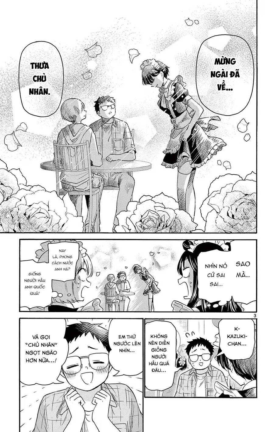 Ba Chị Em Nhà Mikadono Dễ Đối Phó Thật Đấy Chap 60 - Next Chap 61
