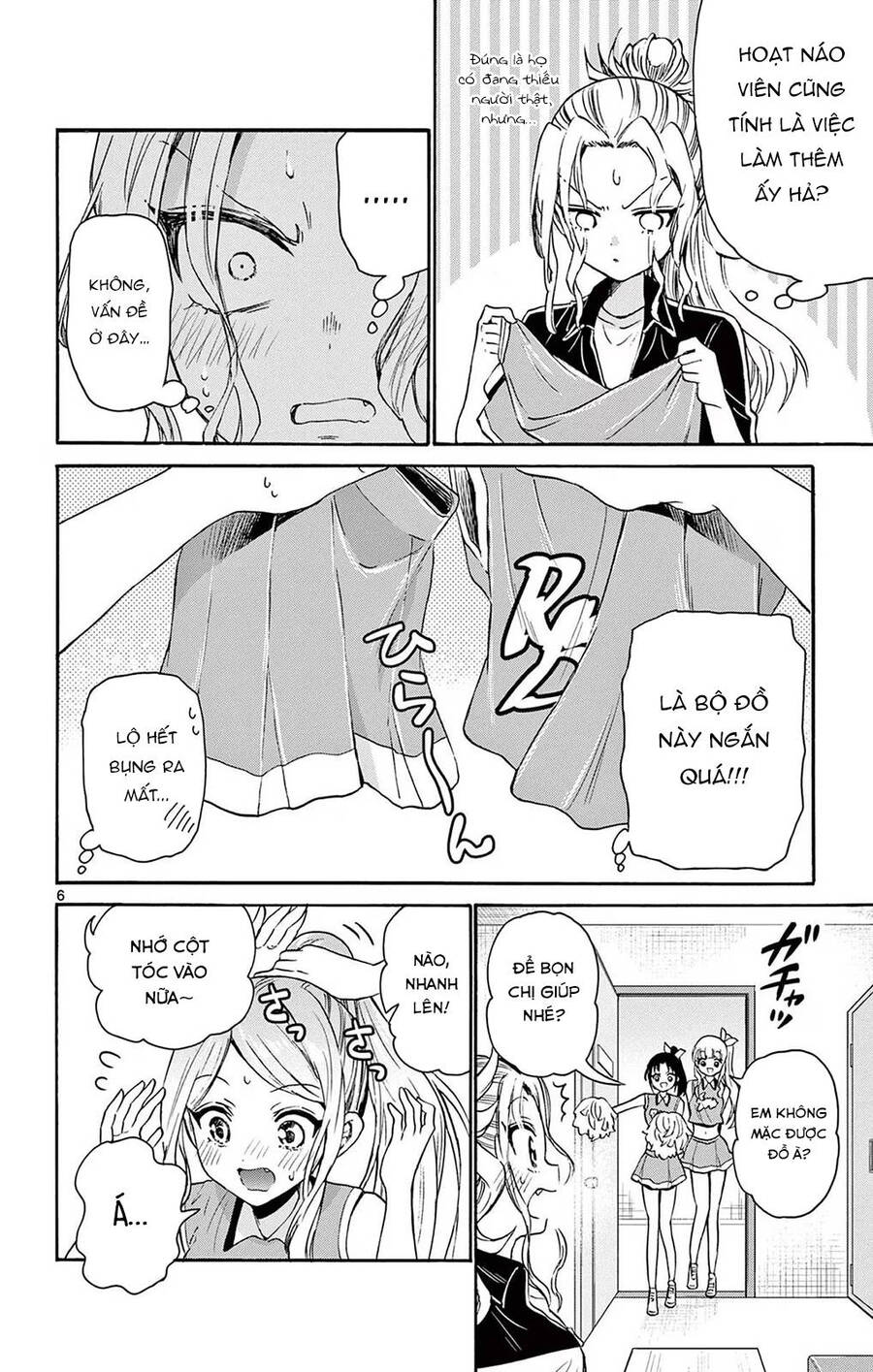 Ba Chị Em Nhà Mikadono Dễ Đối Phó Thật Đấy Chap 60 - Next Chap 61