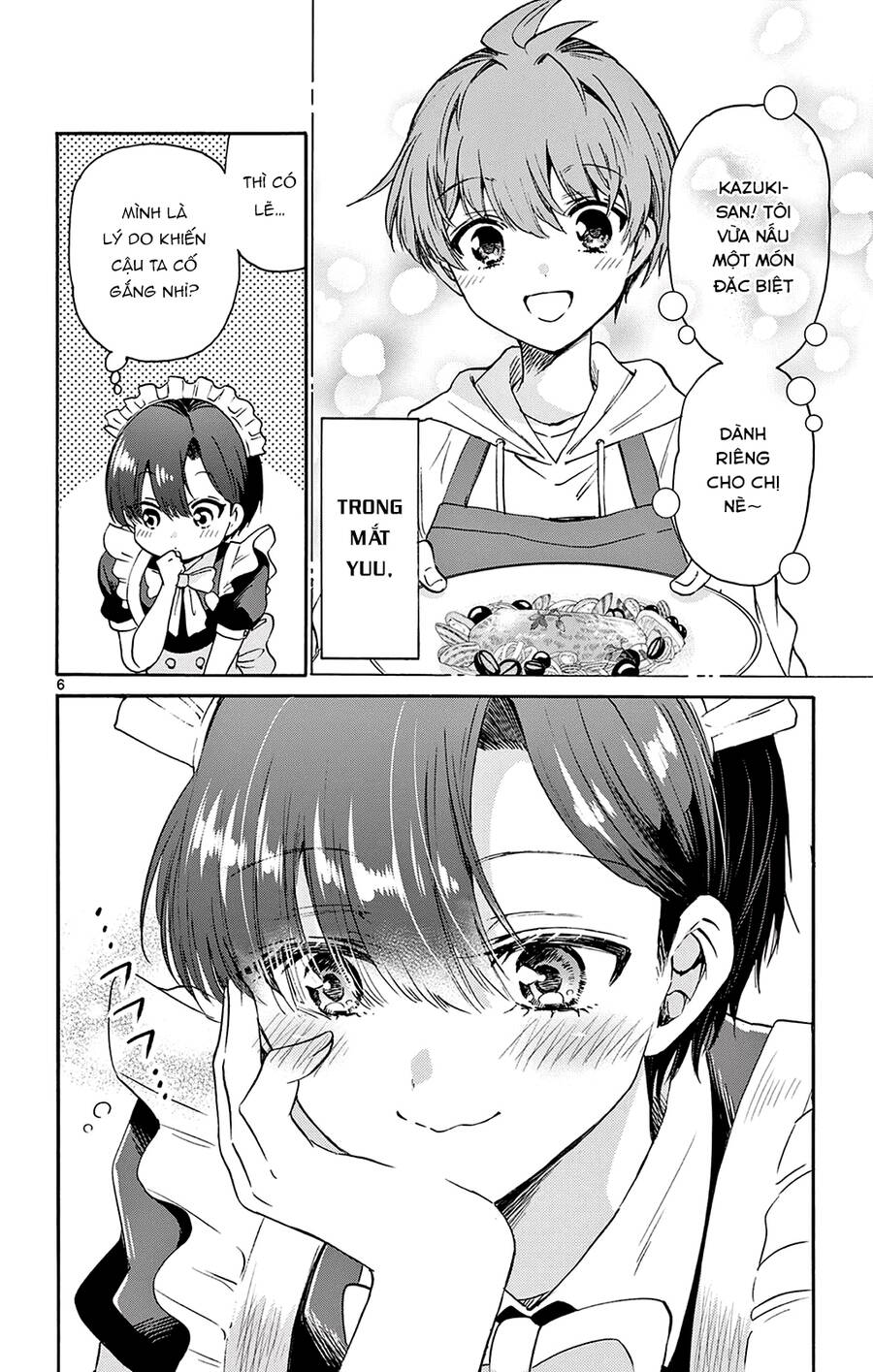 Ba Chị Em Nhà Mikadono Dễ Đối Phó Thật Đấy Chap 61 - Next Chap 62