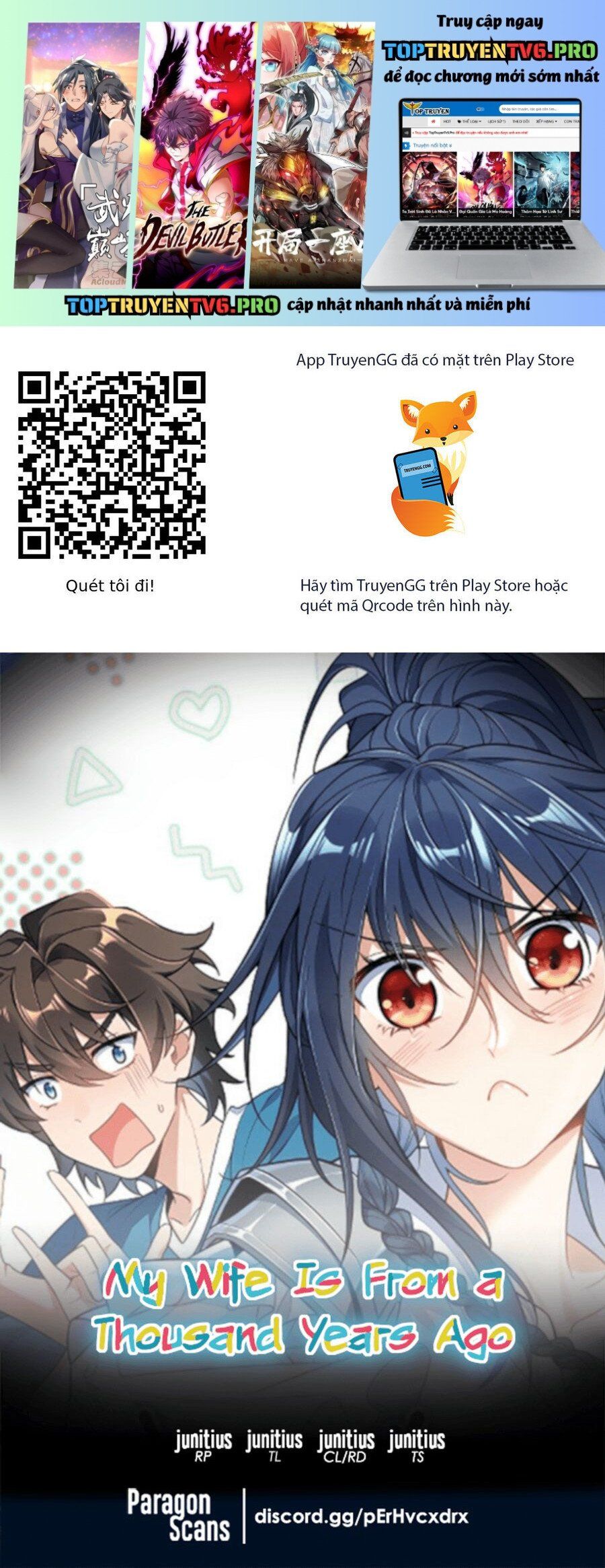 Bà Xã Nhà Tôi Đến Từ Ngàn Năm Trước Chap 377 - Next Chap 378