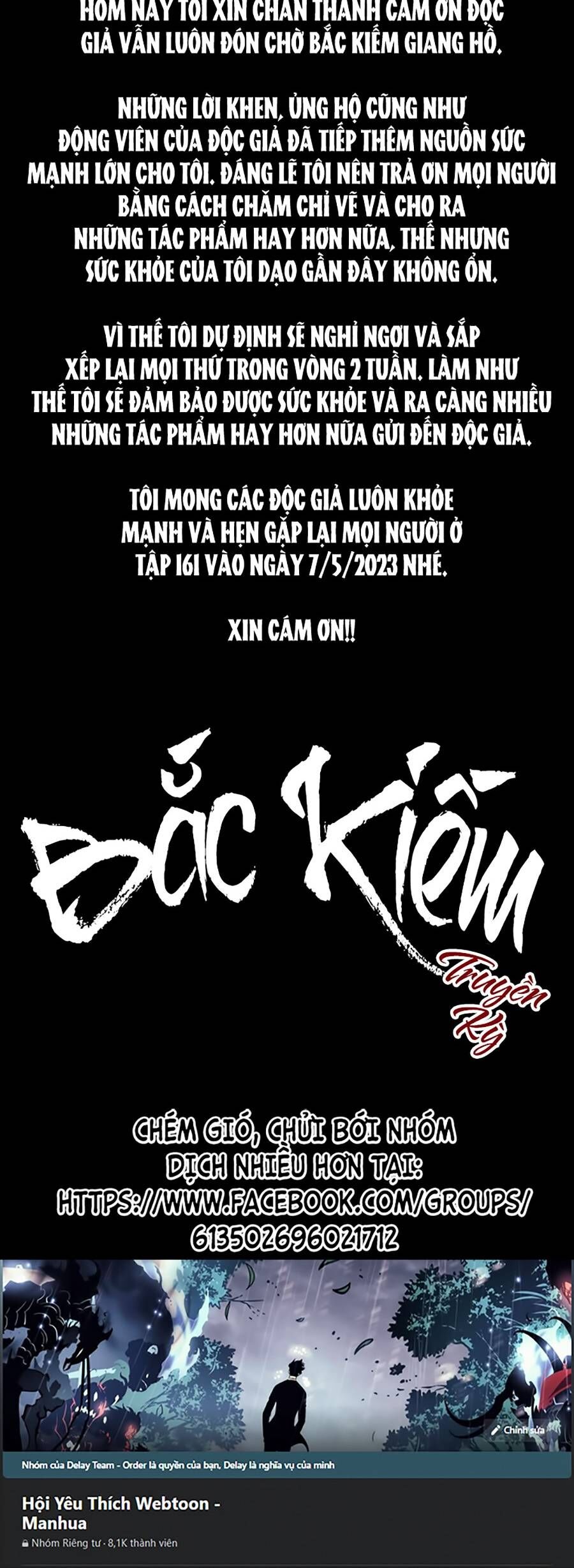 Bắc Kiếm Giang Hồ Chap 160 - Next Chap 161