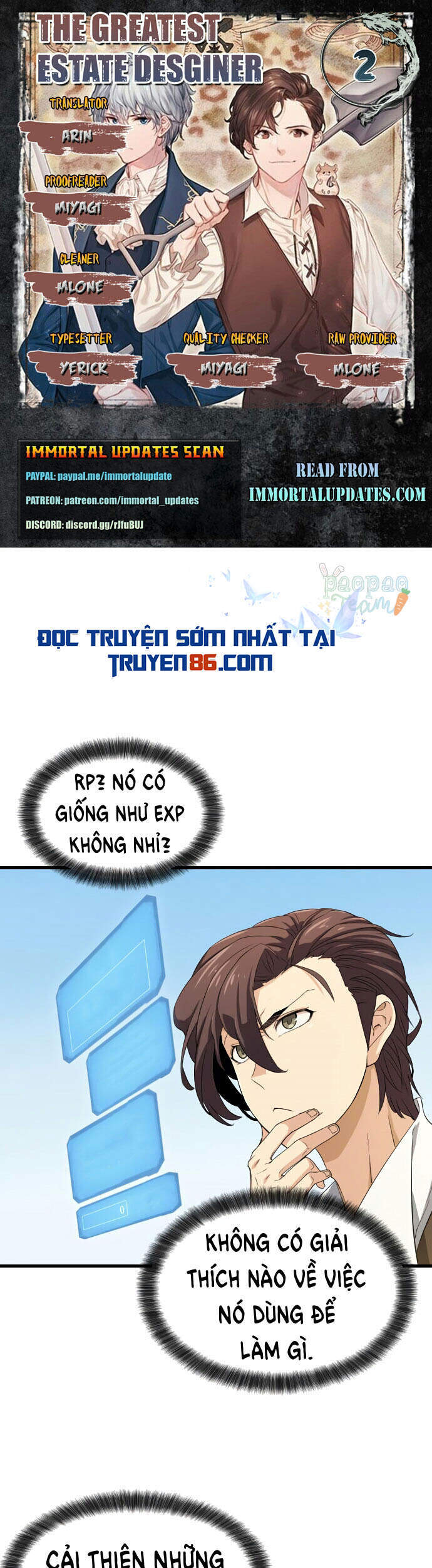 Bậc Thầy Thiết Kế Điền Trang Chap 2 - Next Chap 3