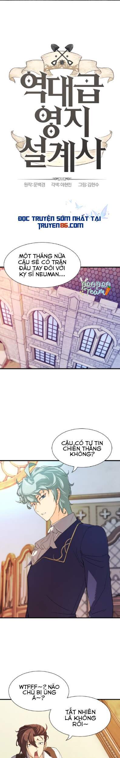 Bậc Thầy Thiết Kế Điền Trang Chap 5 - Next Chap 6