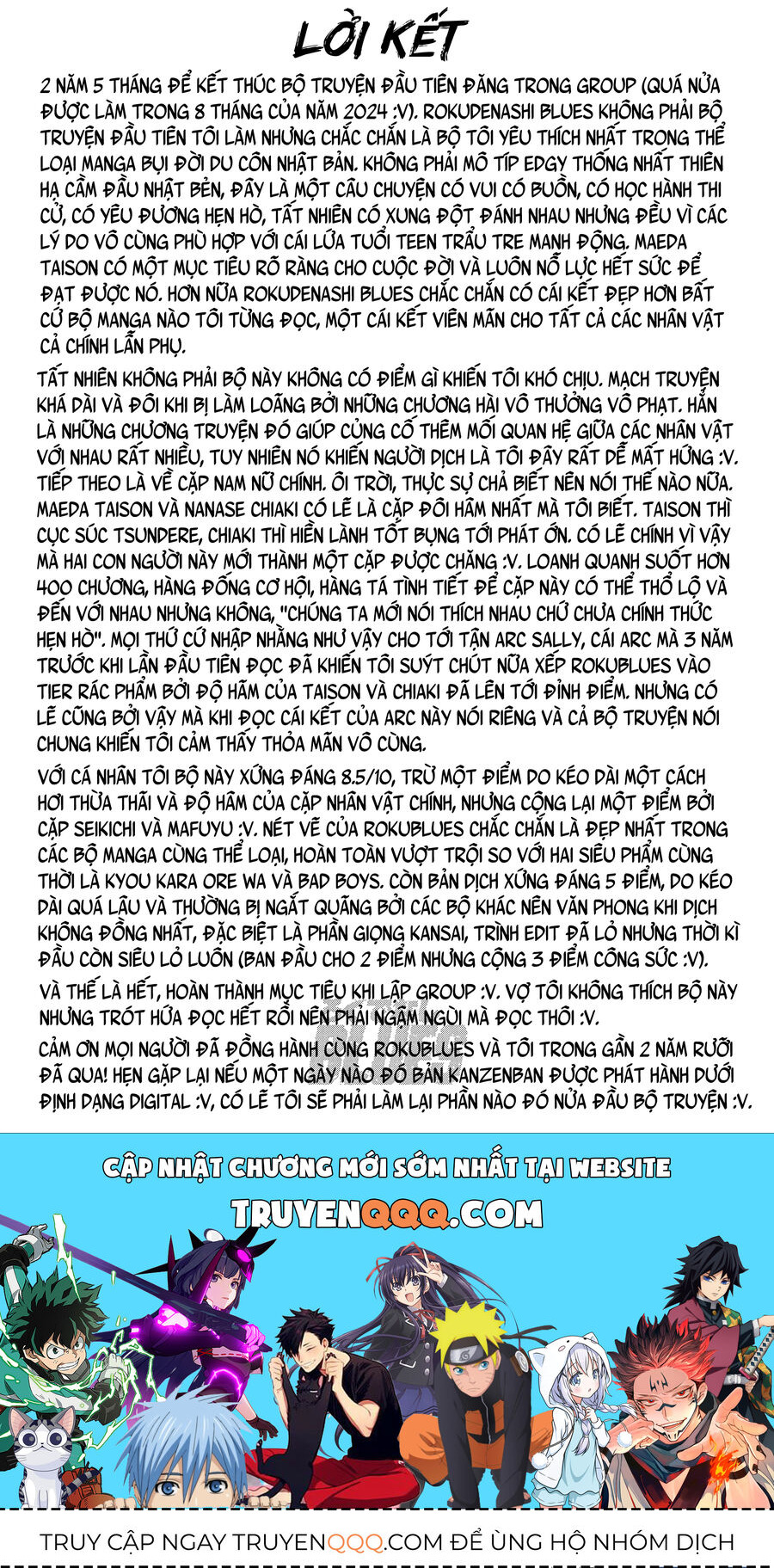 Bản Blues Vô Giá Trị Chap 409 - Next Chap 410