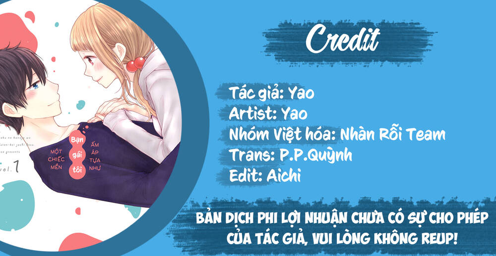 Bạn Gái Tôi Ấm Áp Tựa Như Một Chiếc Mền Chap 11 - Next Chap 12