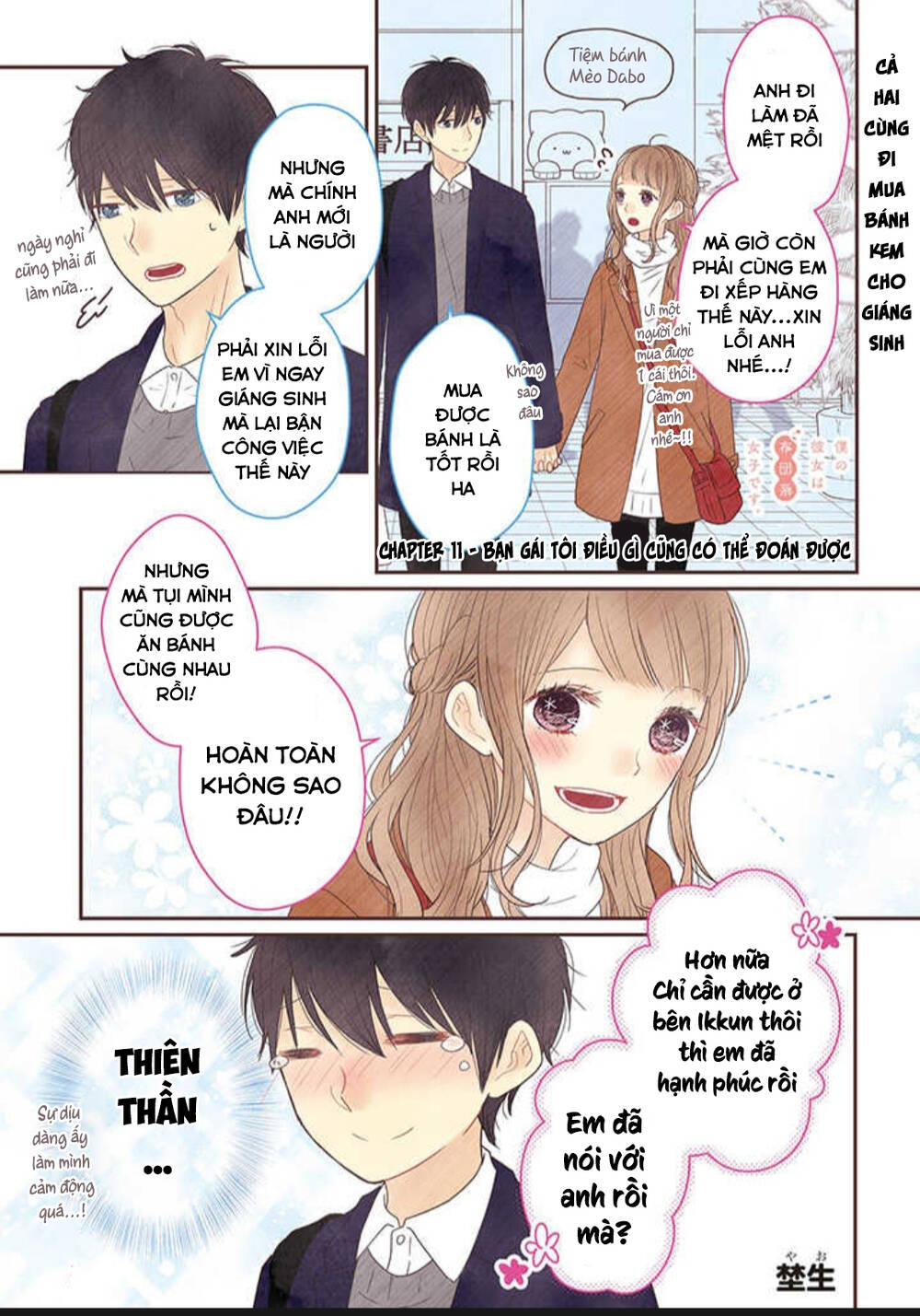 Bạn Gái Tôi Ấm Áp Tựa Như Một Chiếc Mền Chap 11 - Next Chap 12