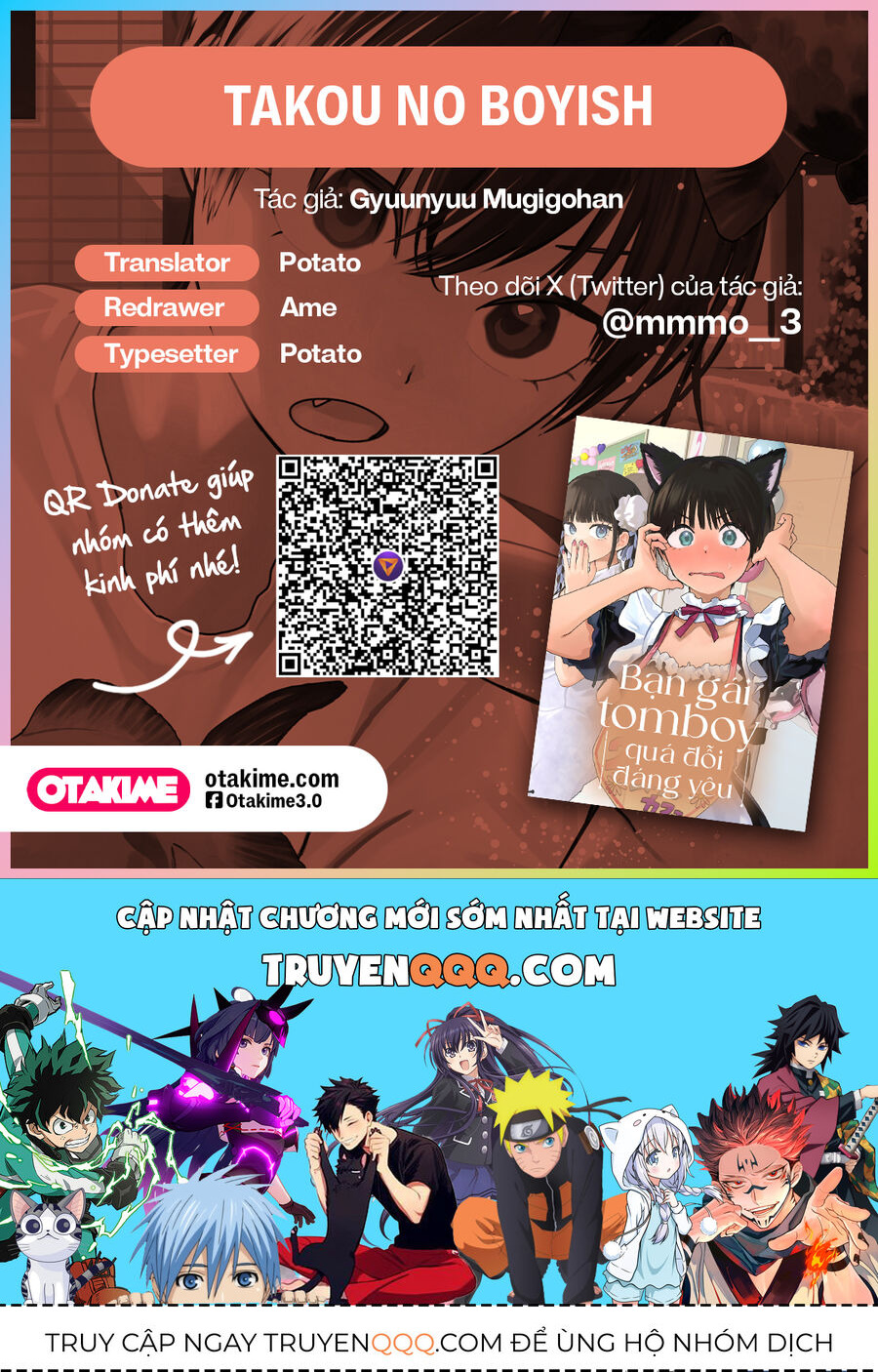 Bạn Gái Tomboy Quá Đỗi Đáng Yêu Chap 11 - Next Chap 12
