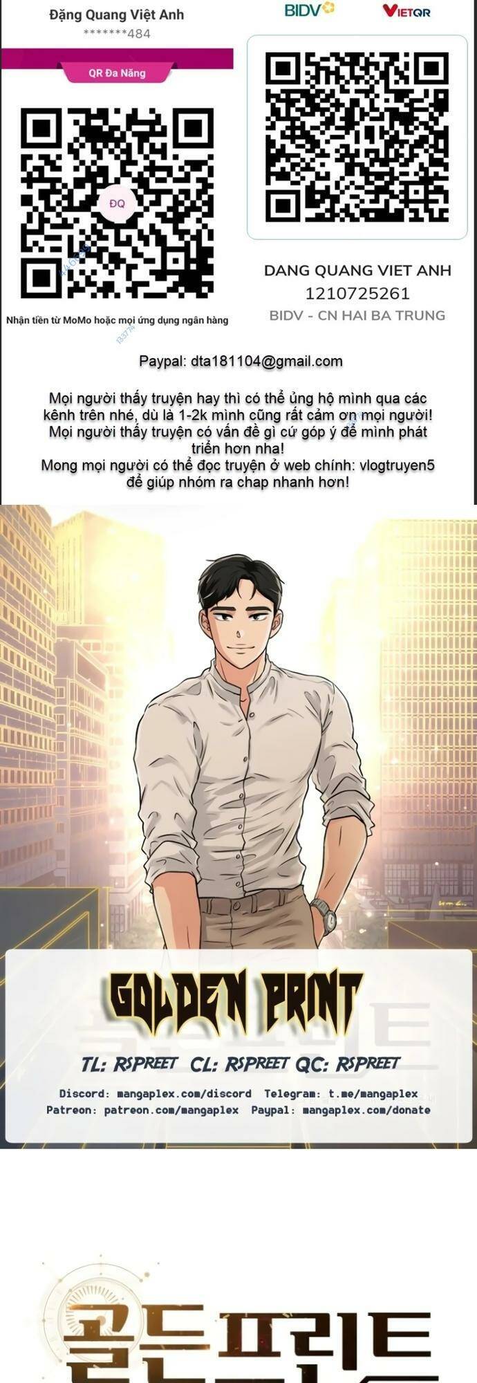 Bản Thiết Kế Vàng Chap 18 - Next Chap 19