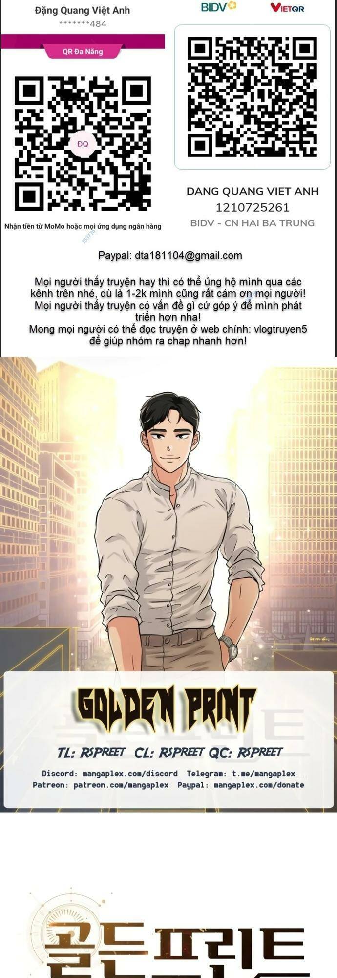Bản Thiết Kế Vàng Chap 19 - Next Chap 20
